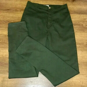 Aphrodite Hunter Green Woman’s Medium (15) Super High Waisted Stretch Pants